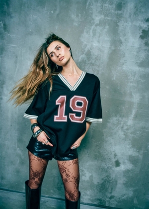 Adia football tee Black Copenhagen Muse 